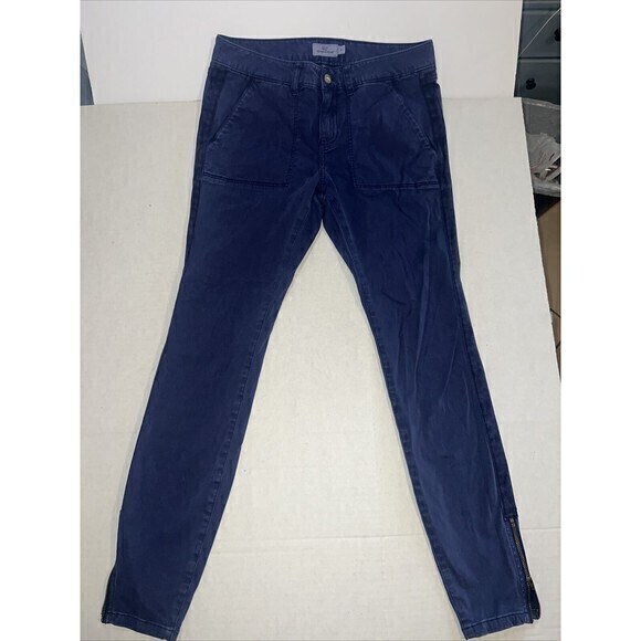 Vineyard Vines Blue Slim Pants Women's Size 4 Style 2P0668 - Picture 1 of 9